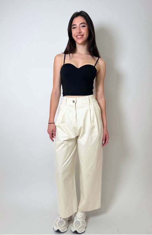 HIGH WAISTED TROUSERS