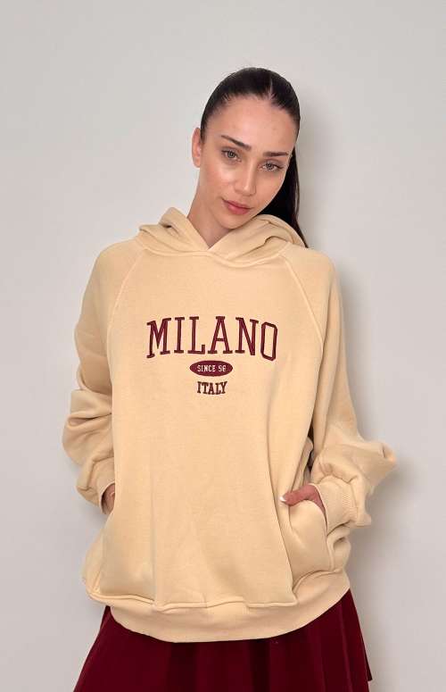 OVERSIZED HOODIE | BEIGE