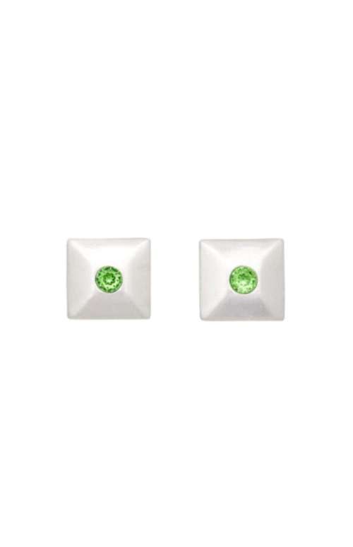 INEZ CLIPS(SILVER/GREEN)