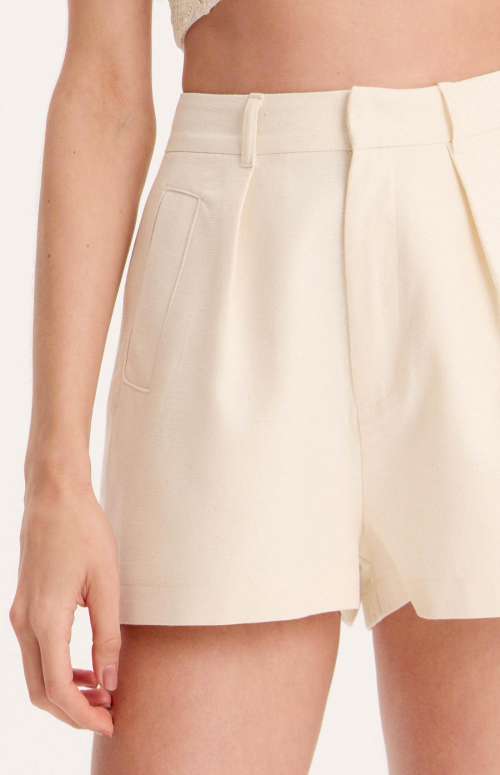 HIGH WAISTED TAILORED SHORTS