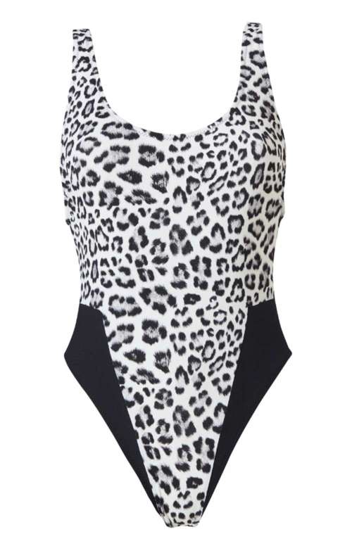 VERA LEOPARD RIB GREY