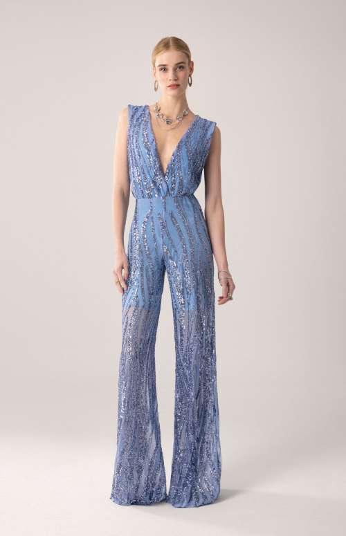 SEQUIN JUMPSUIT