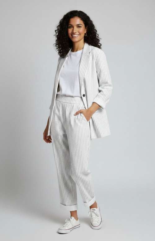 CO-ORD STRIPED | JACKET & PANTS