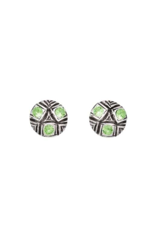 AGNETA CLIPS(SILVER/GREEN)