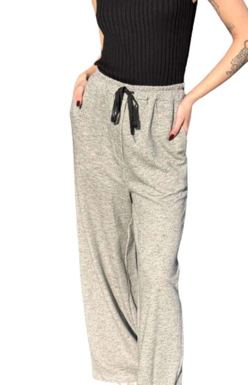 WIDE LEG SWEATPANTS
