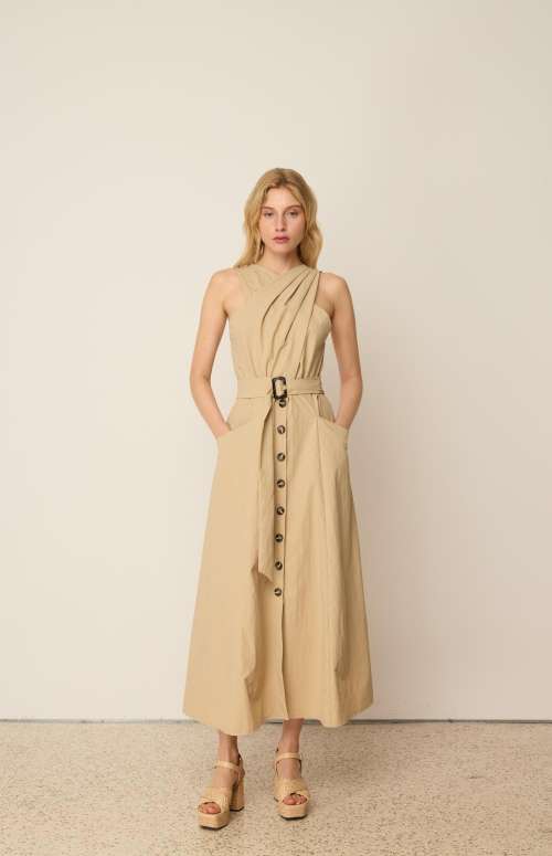 DRESS WITH BELT