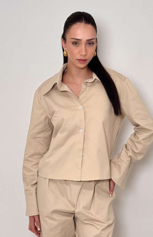 UNISEX OVERSHIRT | ECRU