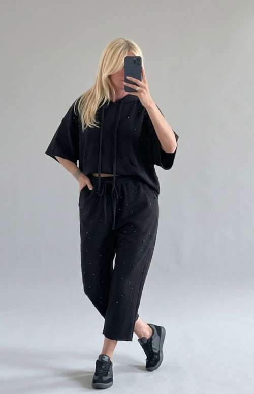 CO-ORD CRYSTAL EMBELLISHED TRACKSUIT