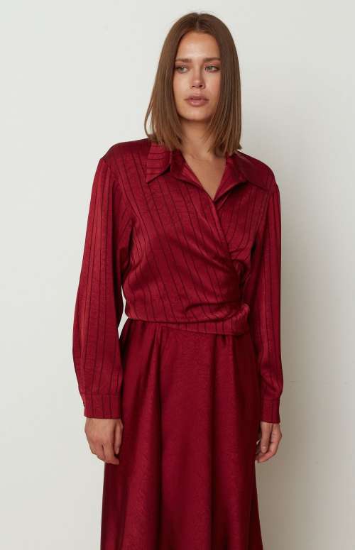 SLINKY WRAP SHIRT