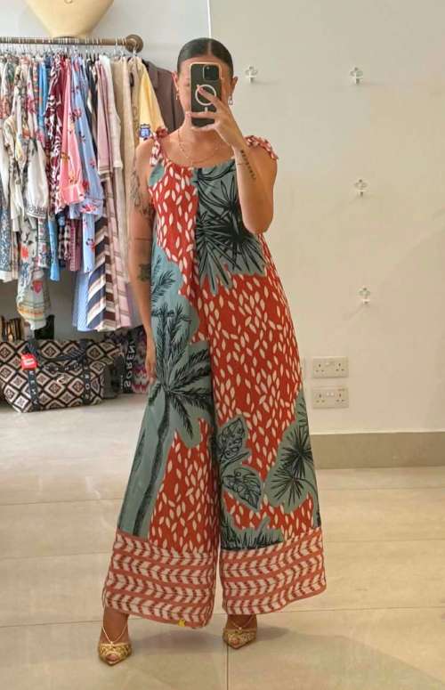 PRINTED JUMPSUIT