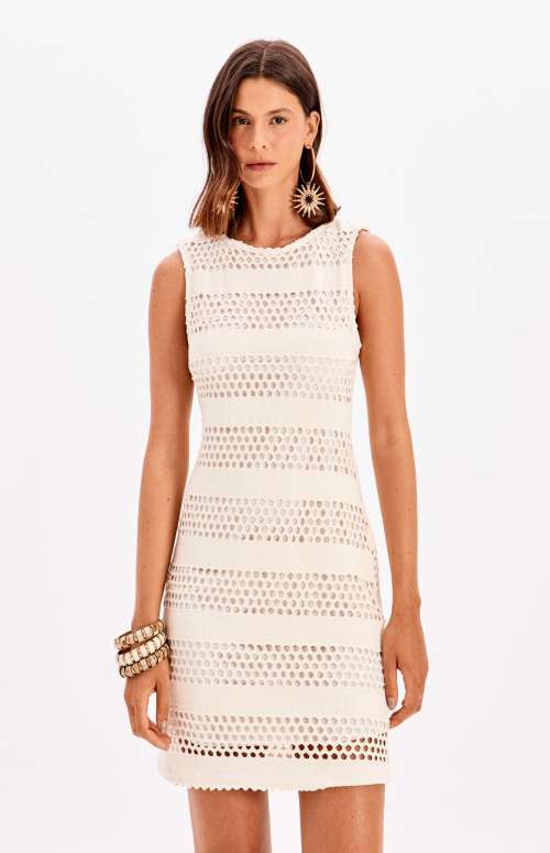MINI NET DRESS