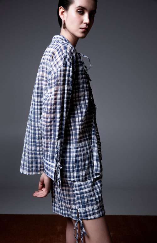 CO-ORD CHECK PRINT | SHIRT & SHORTS