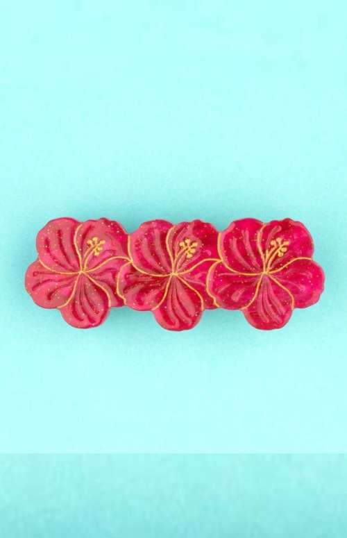 HIBISCUS HAIR CLIP