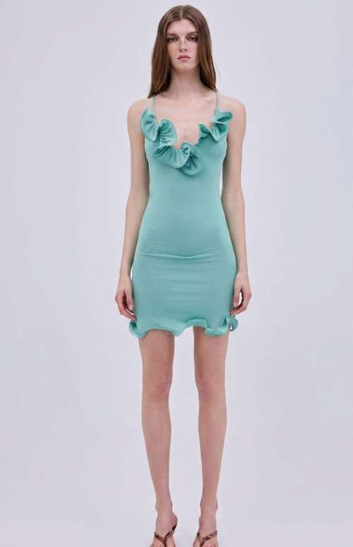 MINI HILL DRESS AQUA - NEW