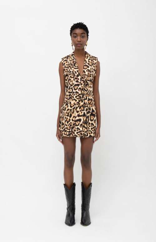 NAMIBIA LEOPARD DRESS