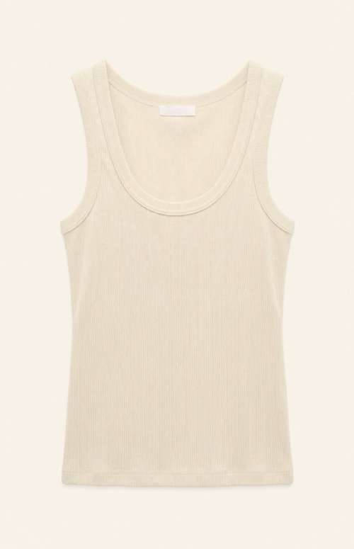 RIBBED TANK TOP