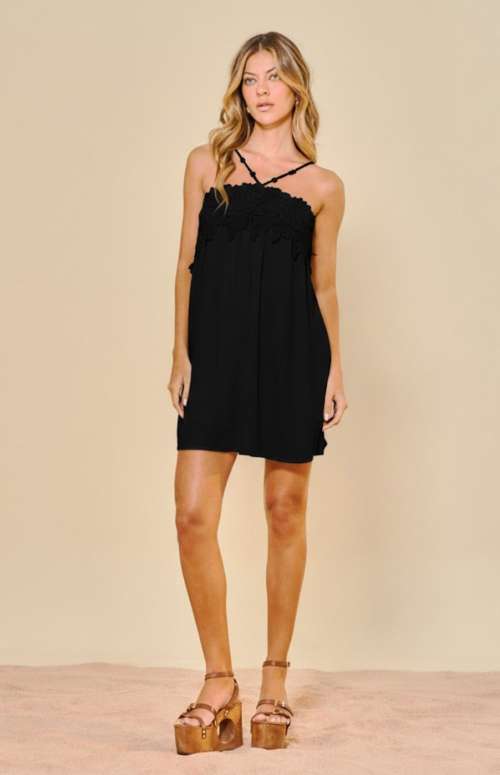 HALTER MINI DRESS