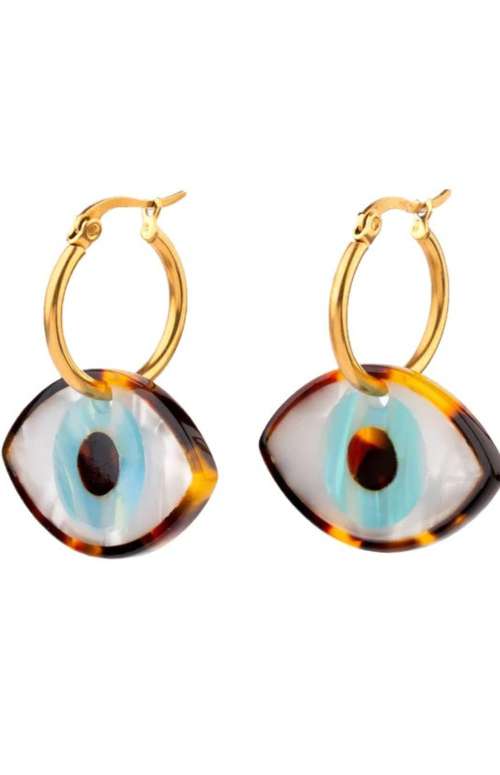 BLUE EYE EARRINGS