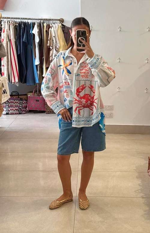 PRINTED SUMMER SHIRT