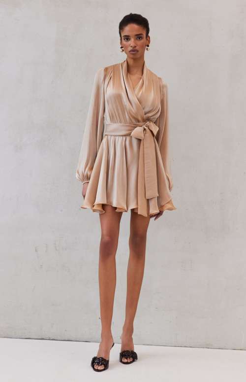 SAVINA DRESS | CHAMPAGNE