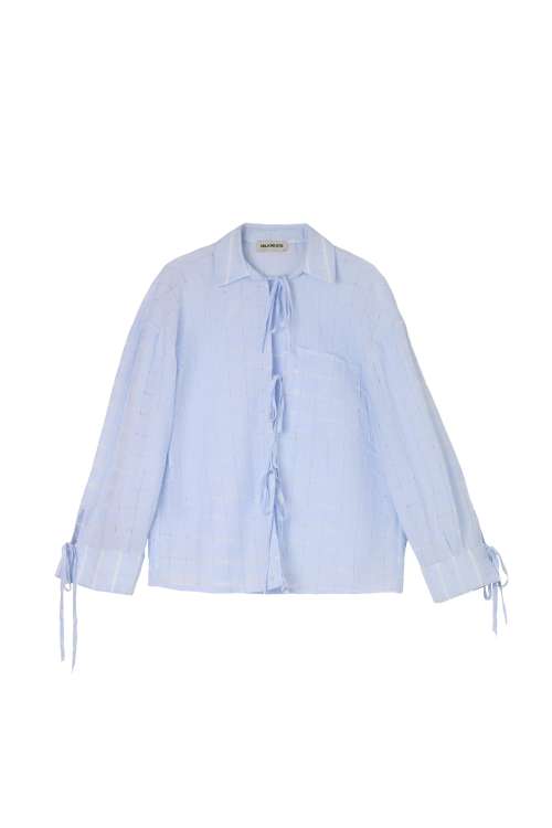 TIE STRIPED SHIRT