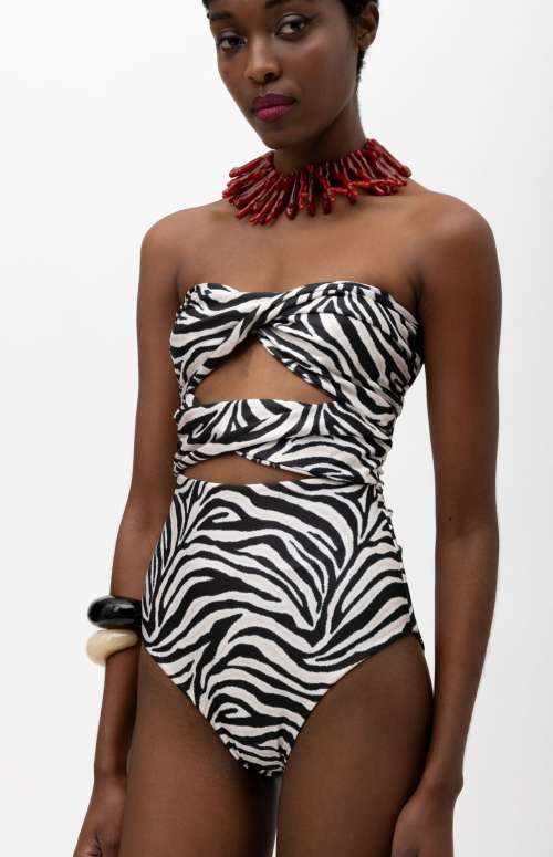 ARUSHA ZEBRA ONE-PIECE