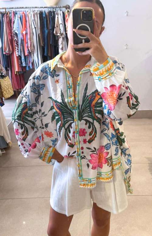 OVERSIZED PRINTED SHIRT