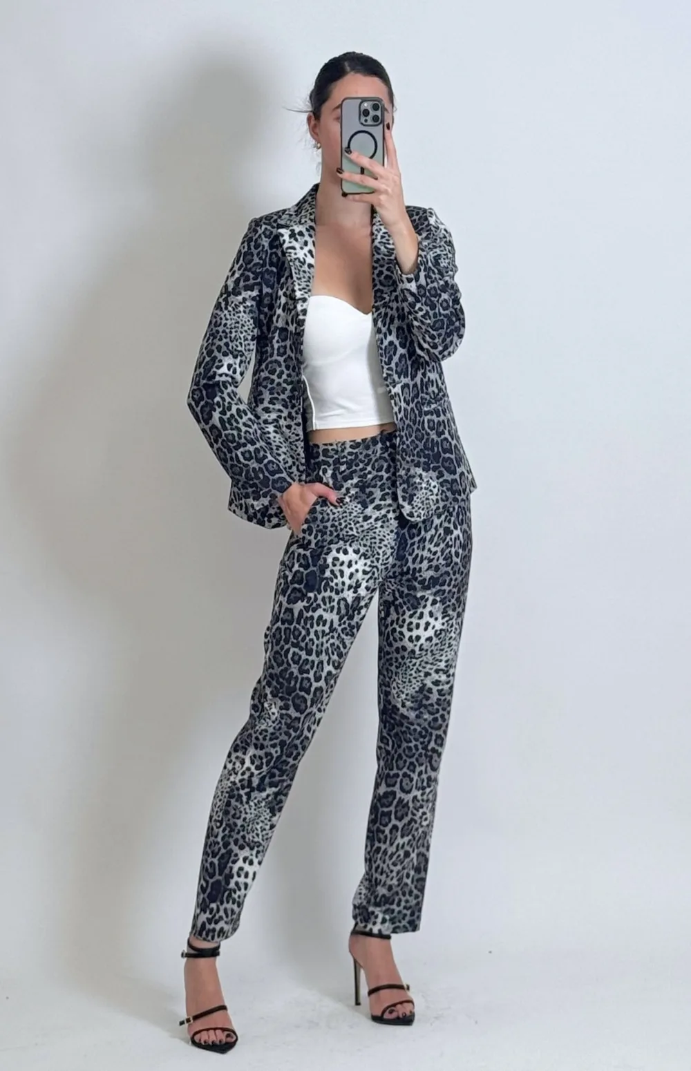 CO-ORD ANIMAL PRINT | BLAZER & TROUSERS