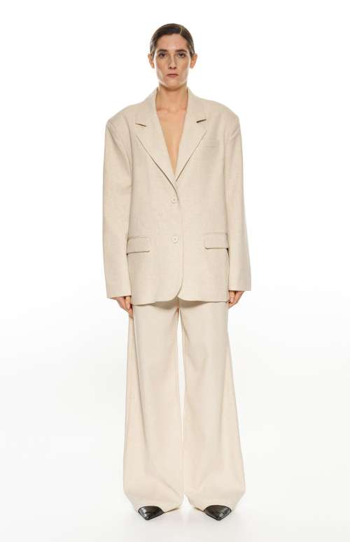 BLAZER AND WIDE LEG PANTS CO ORD