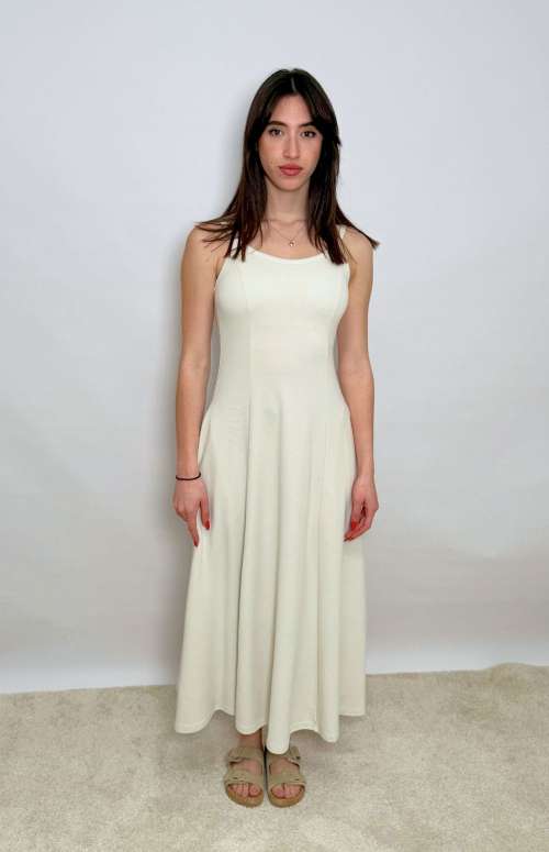 FITTED MAXI DRESS