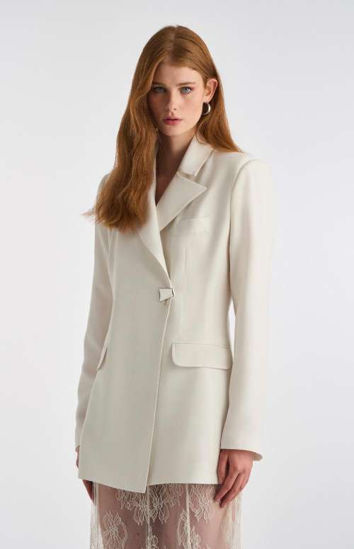 CROSS BUTTON BLAZER