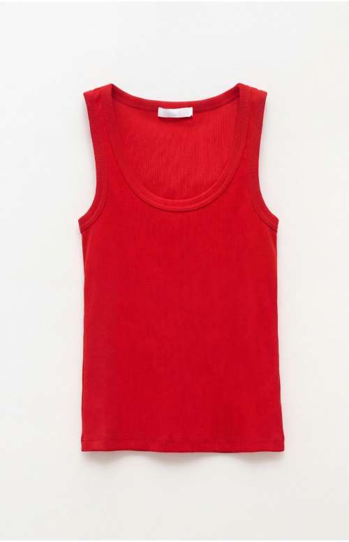 RIBBED TANK TOP