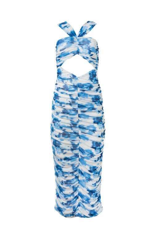 ELOISE DRESS | BLUE FLOWERS