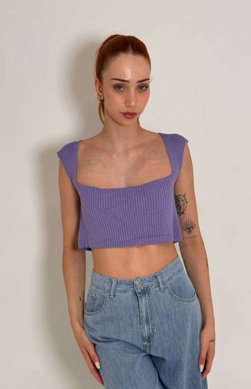 CROP TOPCROP TOP | LILAC