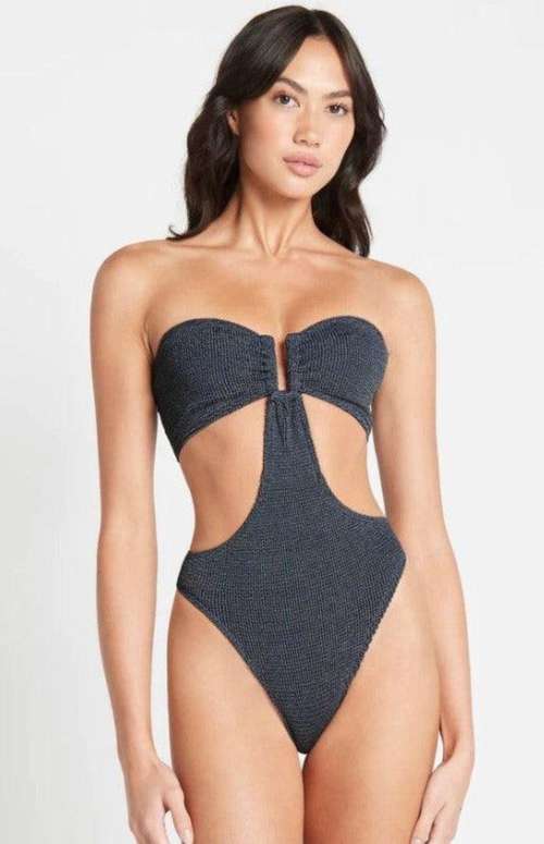 THERA ONE PIECE | LUREX BLUE