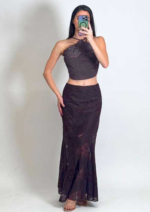 CO-ORD LACE | TOP & SKIRT
