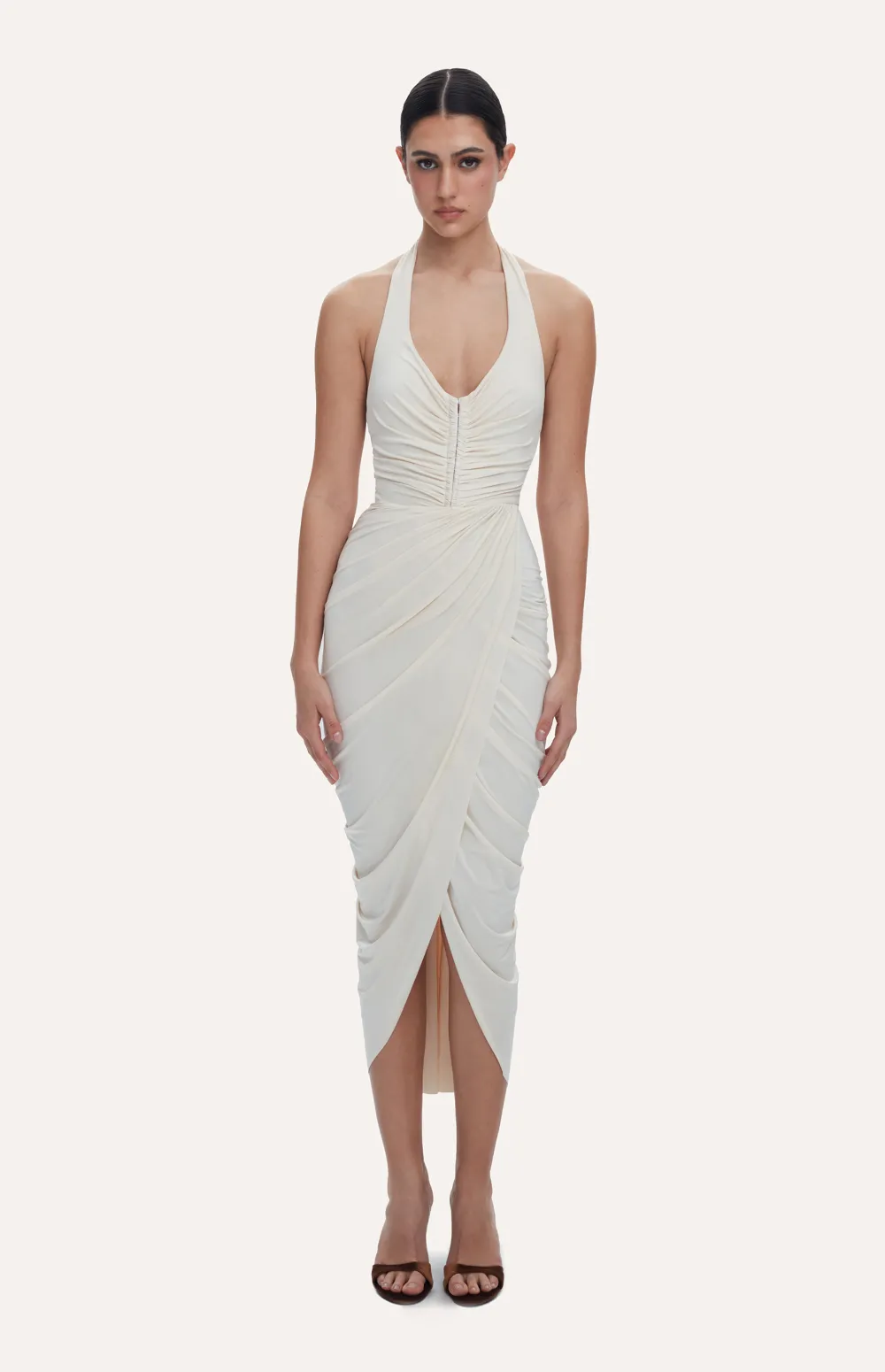 LUISA IVOIRE DRESS