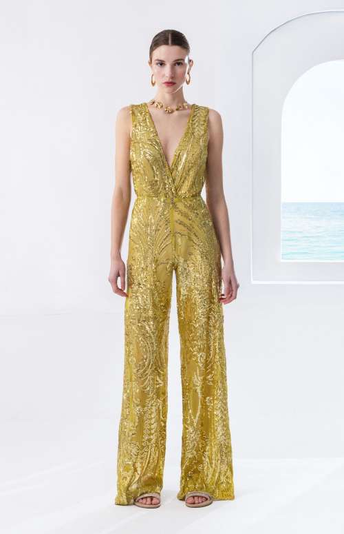 SEQUIN JUMPSUIT