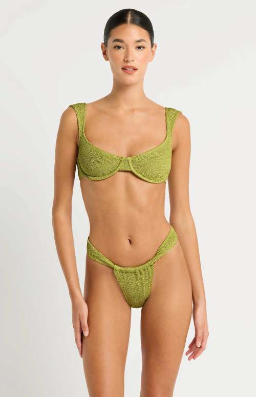 SET GEORGIA BALCONETTE & BRIEF | HERBAL SHIMMER