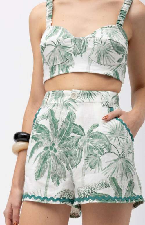 SHIMBA TIGER GREEN SHORTS