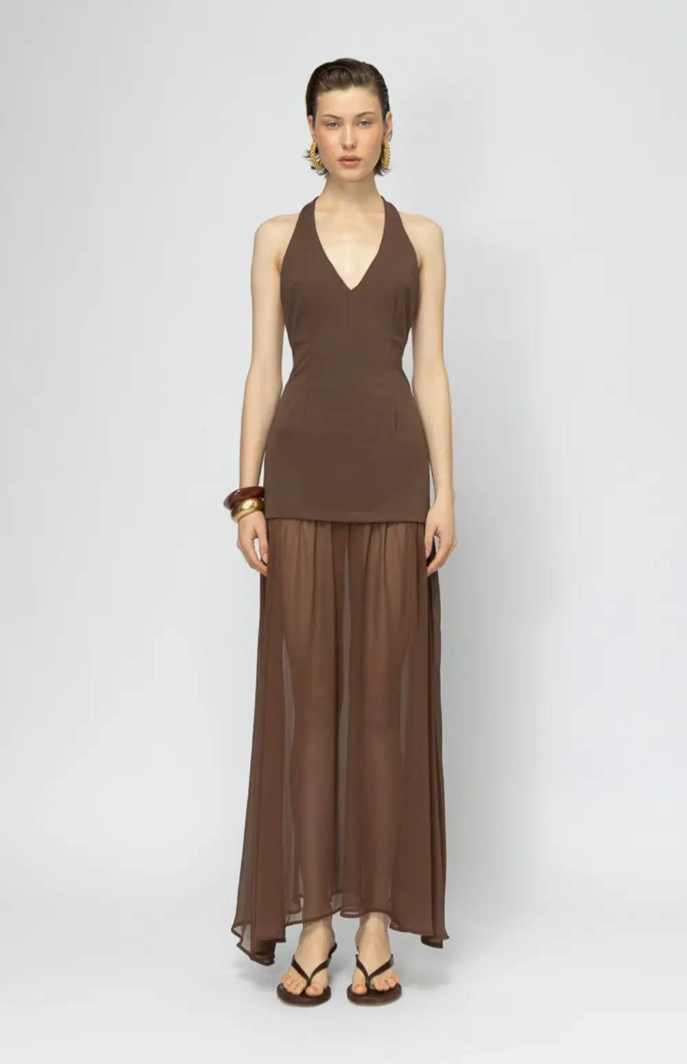 NECTARA CHOCO DRESS