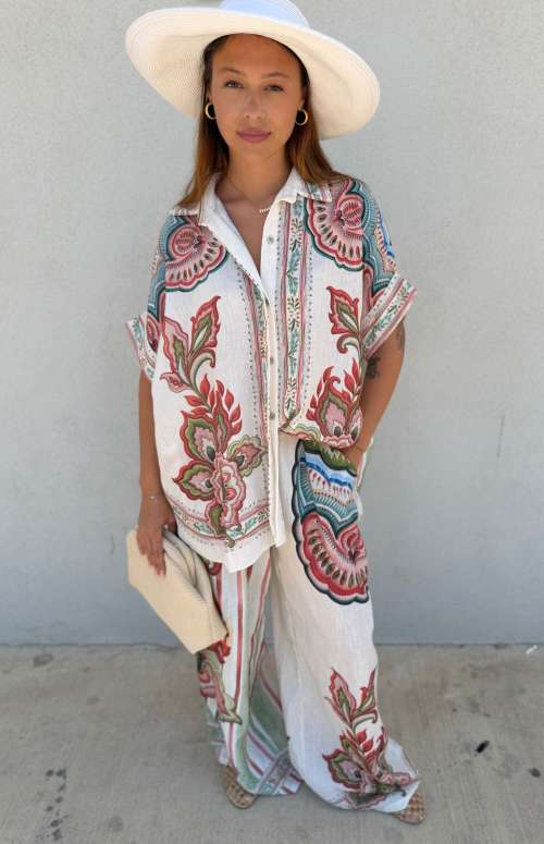CO-ORD PRINTED | SHIRT & TROUSERS