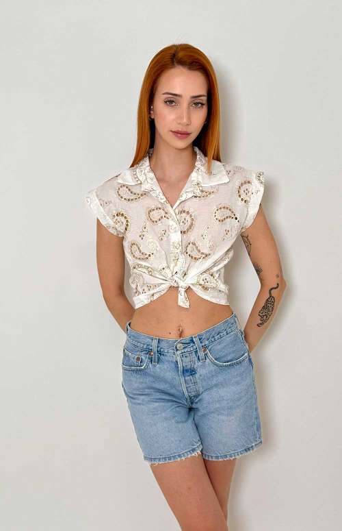 CROPPED SHIRT