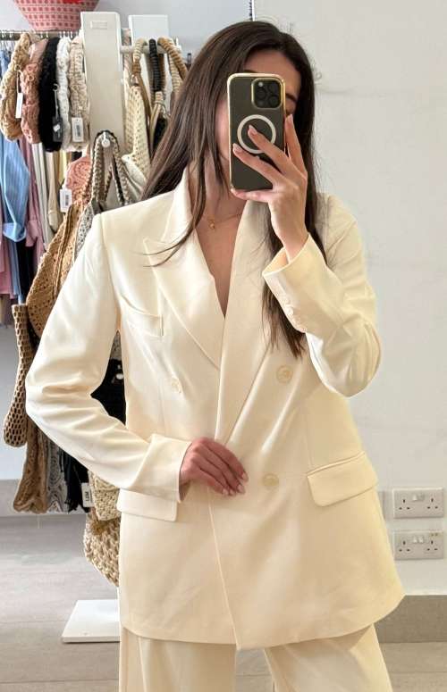 NANCY CREPE BLAZER