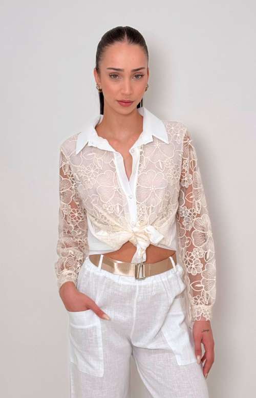 EMBROIDERED SHIRT