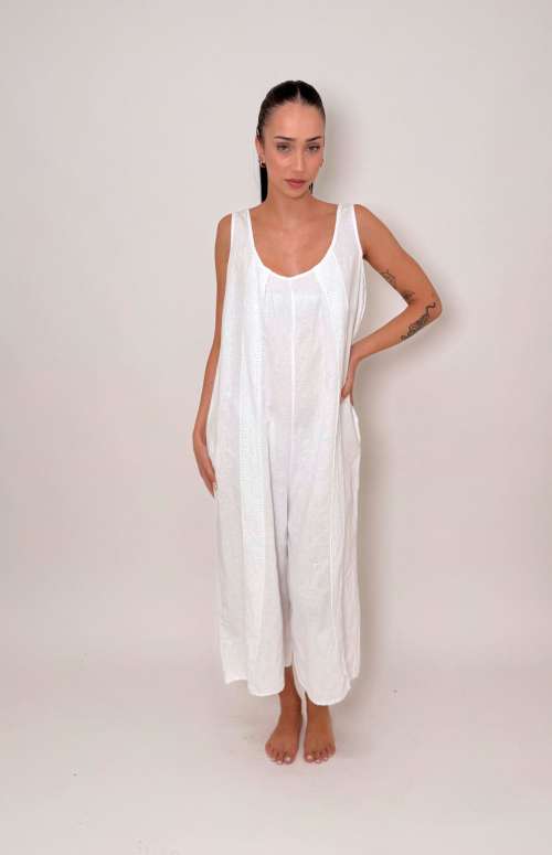 LINEN JUMPSUIT