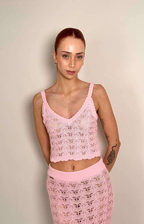 MAXI SKIRT | PINK