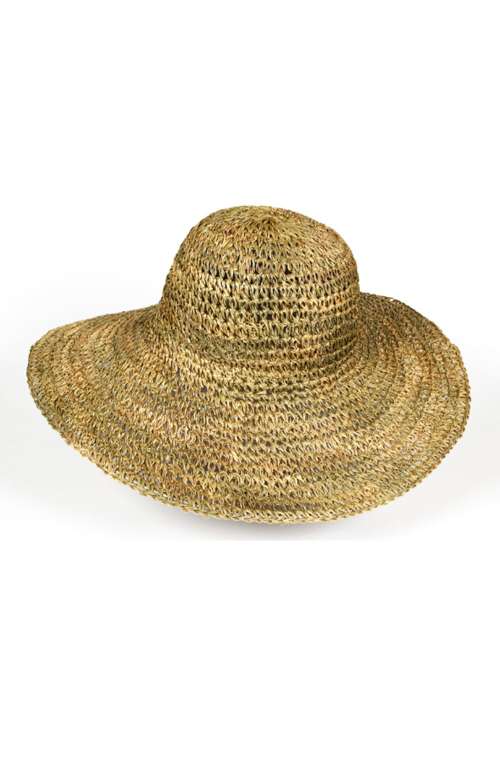 WOVEN BEACH HAT