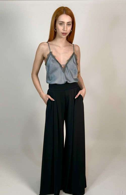STRAP TOP SILVER