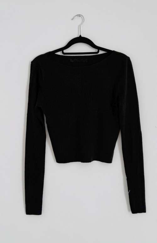 KNIT LONG SLEEVE TOP